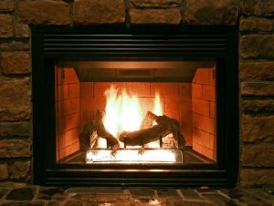 New gas fireplace