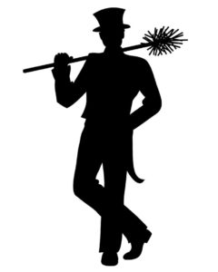 Chimney sweep icon