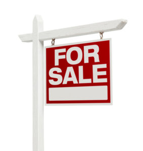 Home for sale sign