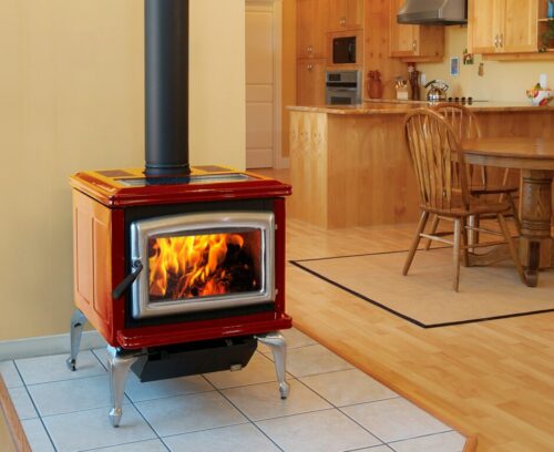 Fire in Wood Stoves
