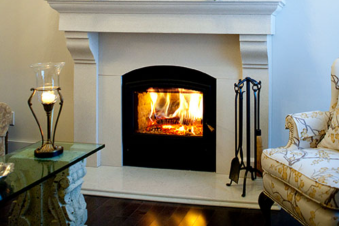 Indoor Wood-Burning Fireplaces