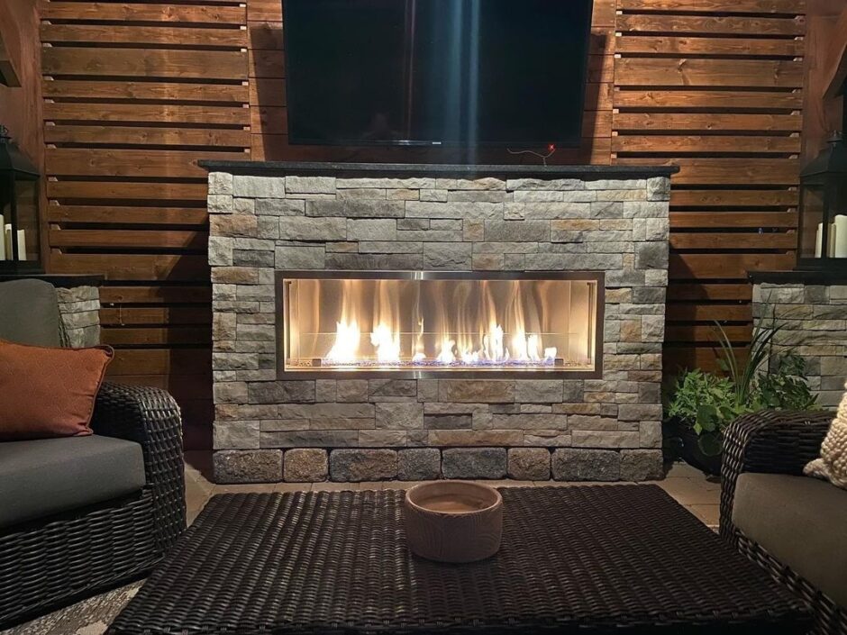 Outdoor Fireplace